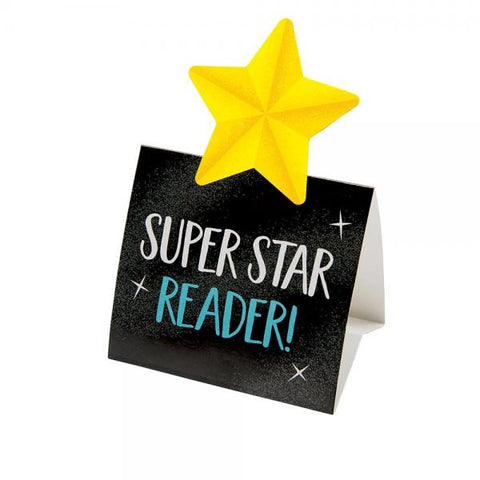 SUPER STAR READER (3D POP!) BOOKMARK