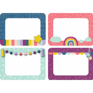 Oh Happy Day Name Tags/Labels - Multi-Pack