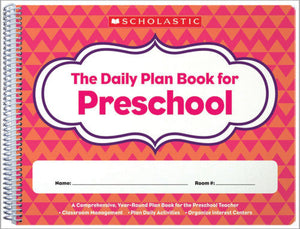 The Daily Plan Book for Preschool!