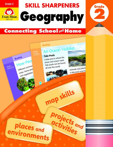 Skill Sharpeners: Geography, Grade 2