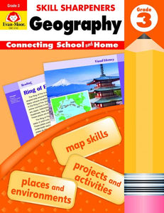 Skill Sharpeners: Geography, Grade 3
