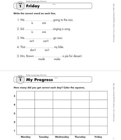 Daily Language Review, Grade 2