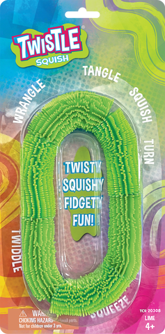 Twisty Fidgety Fun! Mix and match with other Twistles! Create fun shapes! Quiet and smooth movement!
