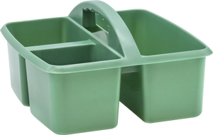 Eucalyptus Green Plastic Storage Caddy