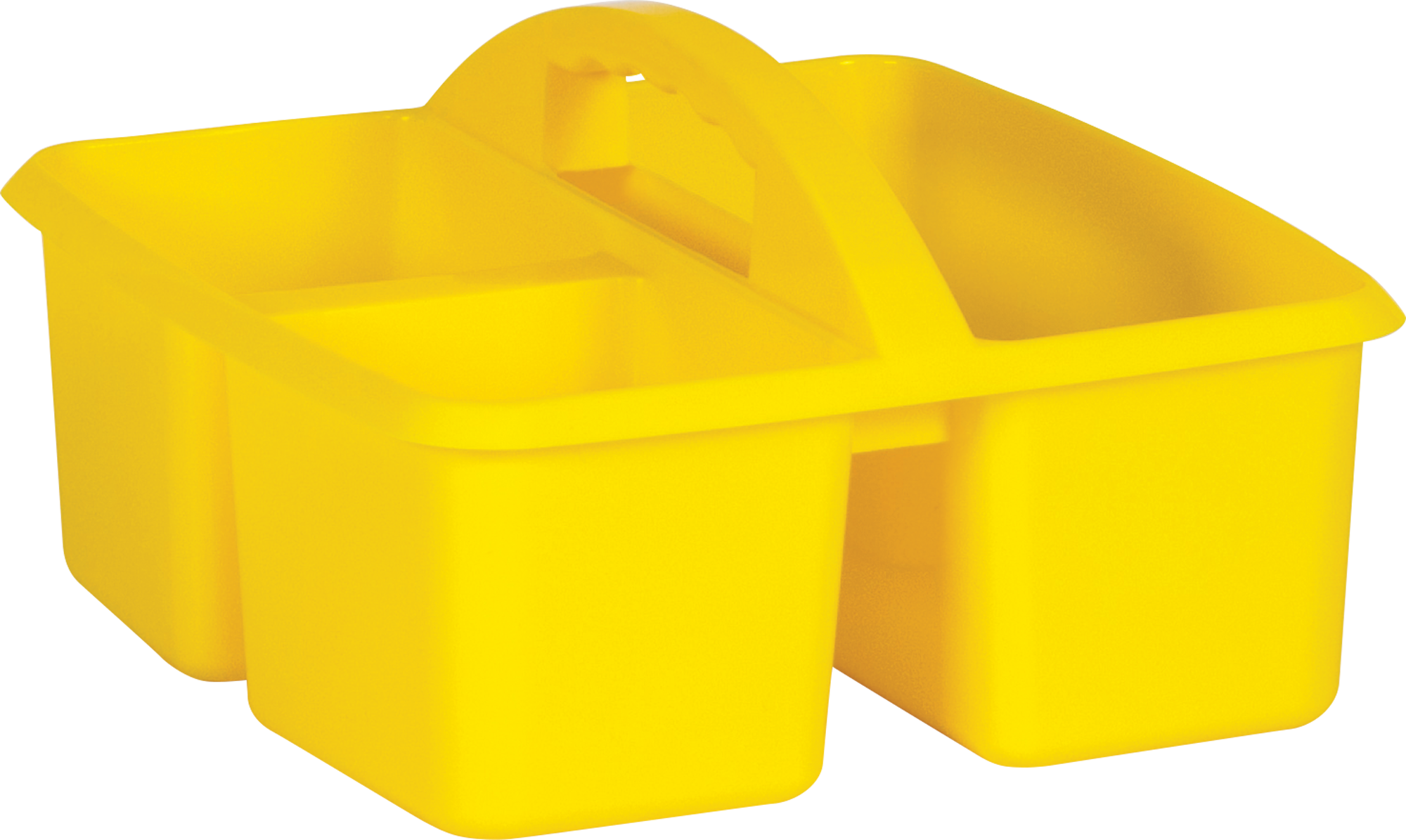 Yellow Plastic Storage Caddy