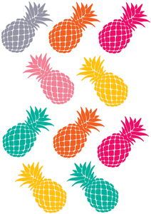 Tropical Punch Pineapples Accents