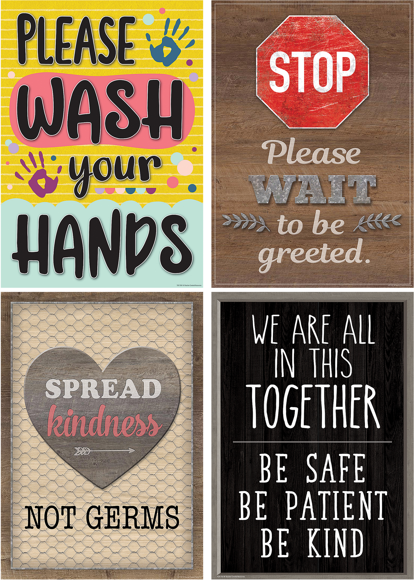 Remind students about the importance of fighting the spread of germs and best practices for keeping themselves and others safe and healthy. Perfect for displaying in classrooms, libraries, lunchrooms, and school offices.