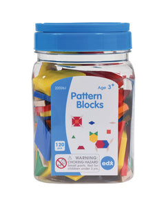 Pattern Blocks Mini Jar