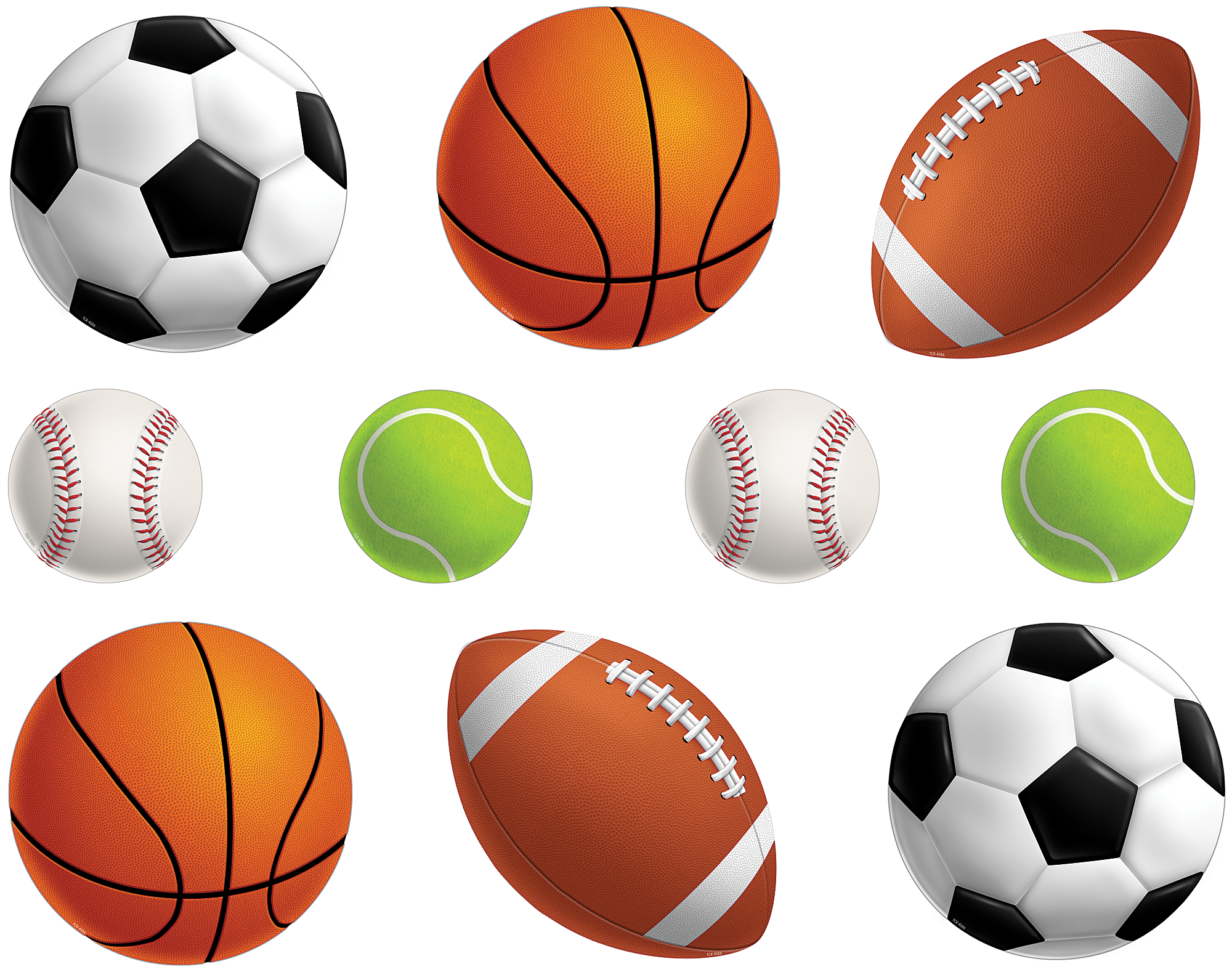 Sports Balls Accents