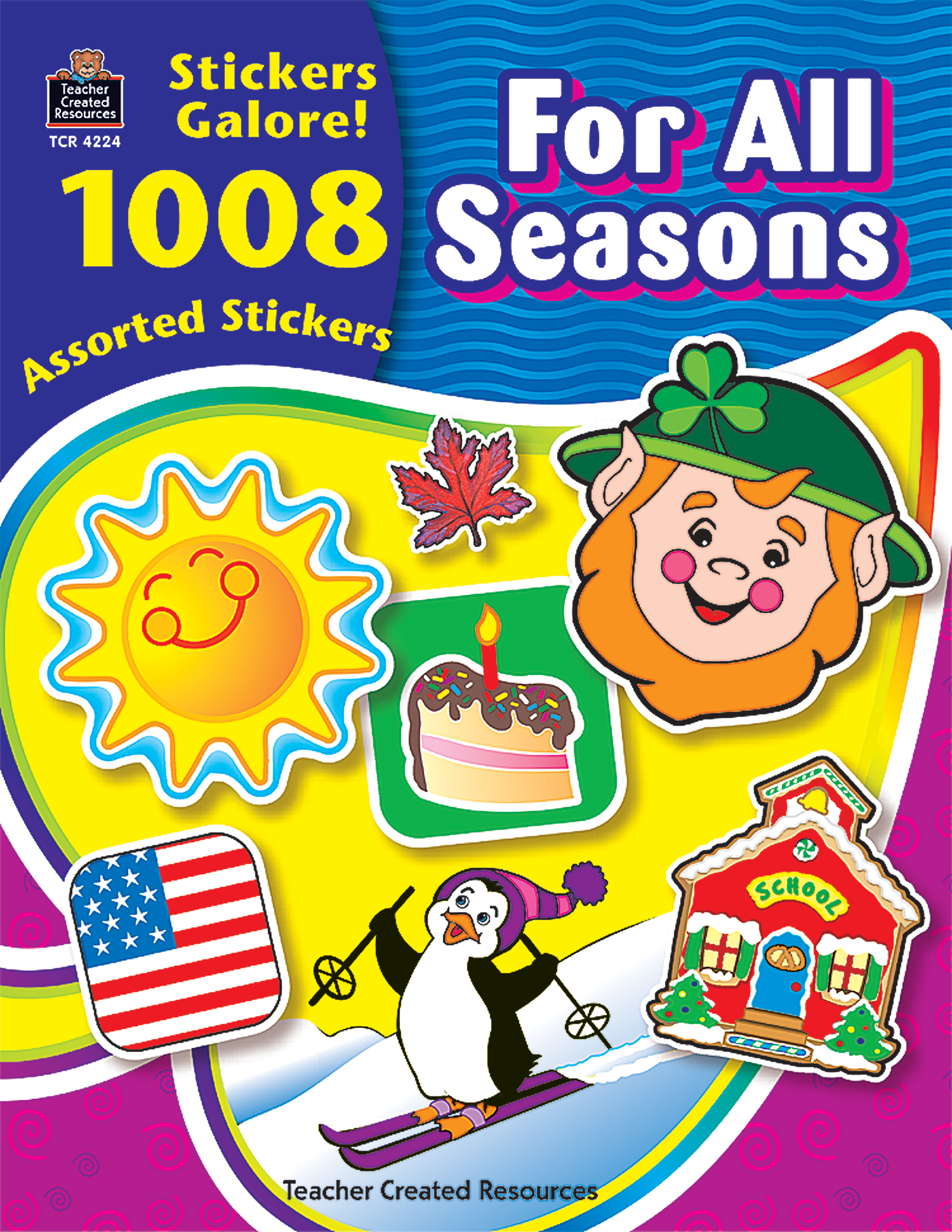 Does it seem like your kids are always asking for stickers? That they can never get enough of them? These books of stickers should satisfy them! Each 81⁄2" x 11" book has hundreds of stickers for hours—days—weeks—even months of fun!