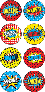 Superhero Mini Stickers