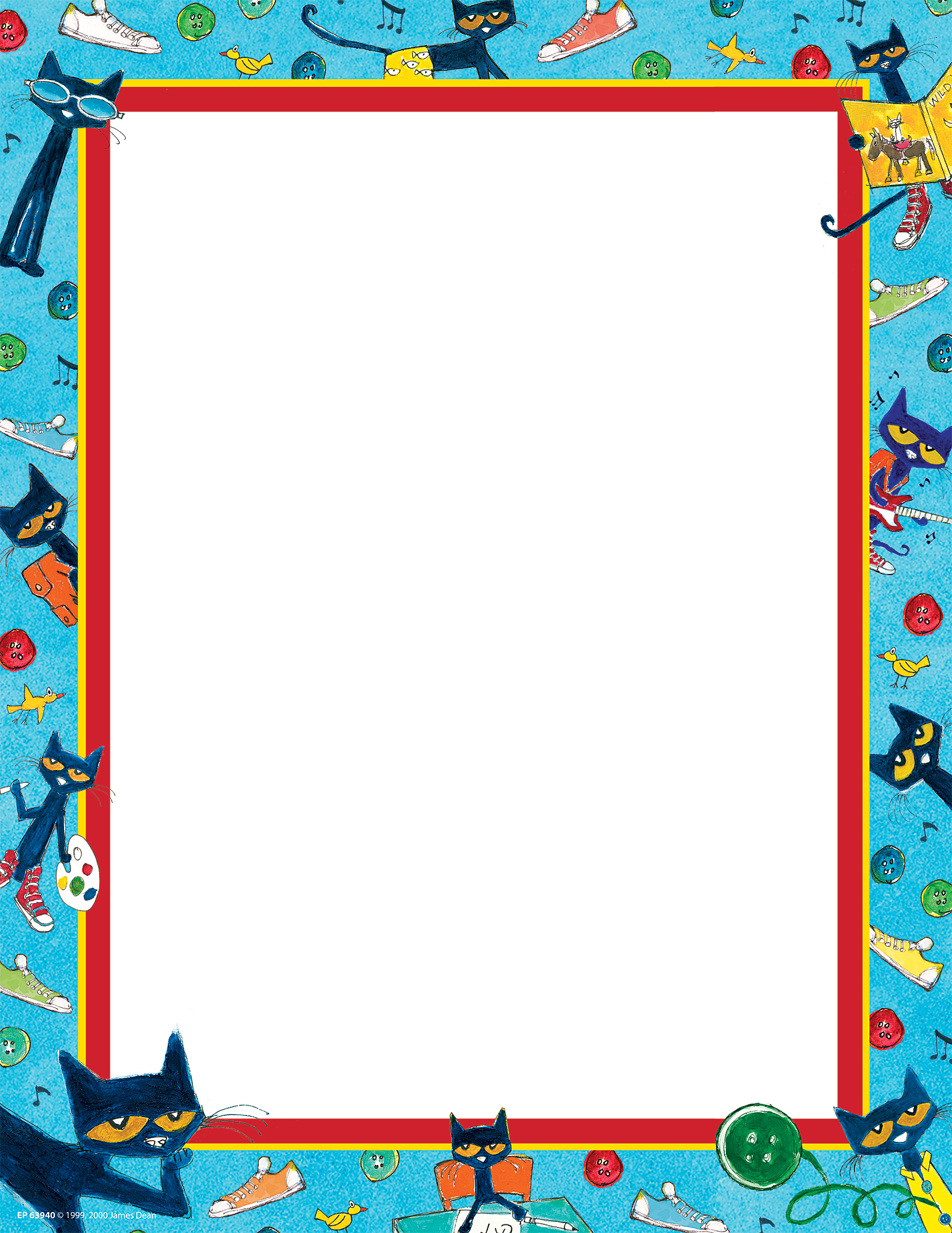 Pete the Cat® Computer Paper