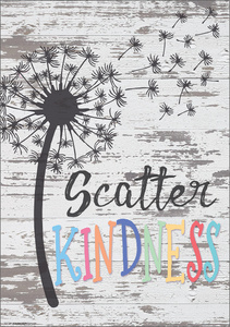 Scatter Kindness Positive Poster