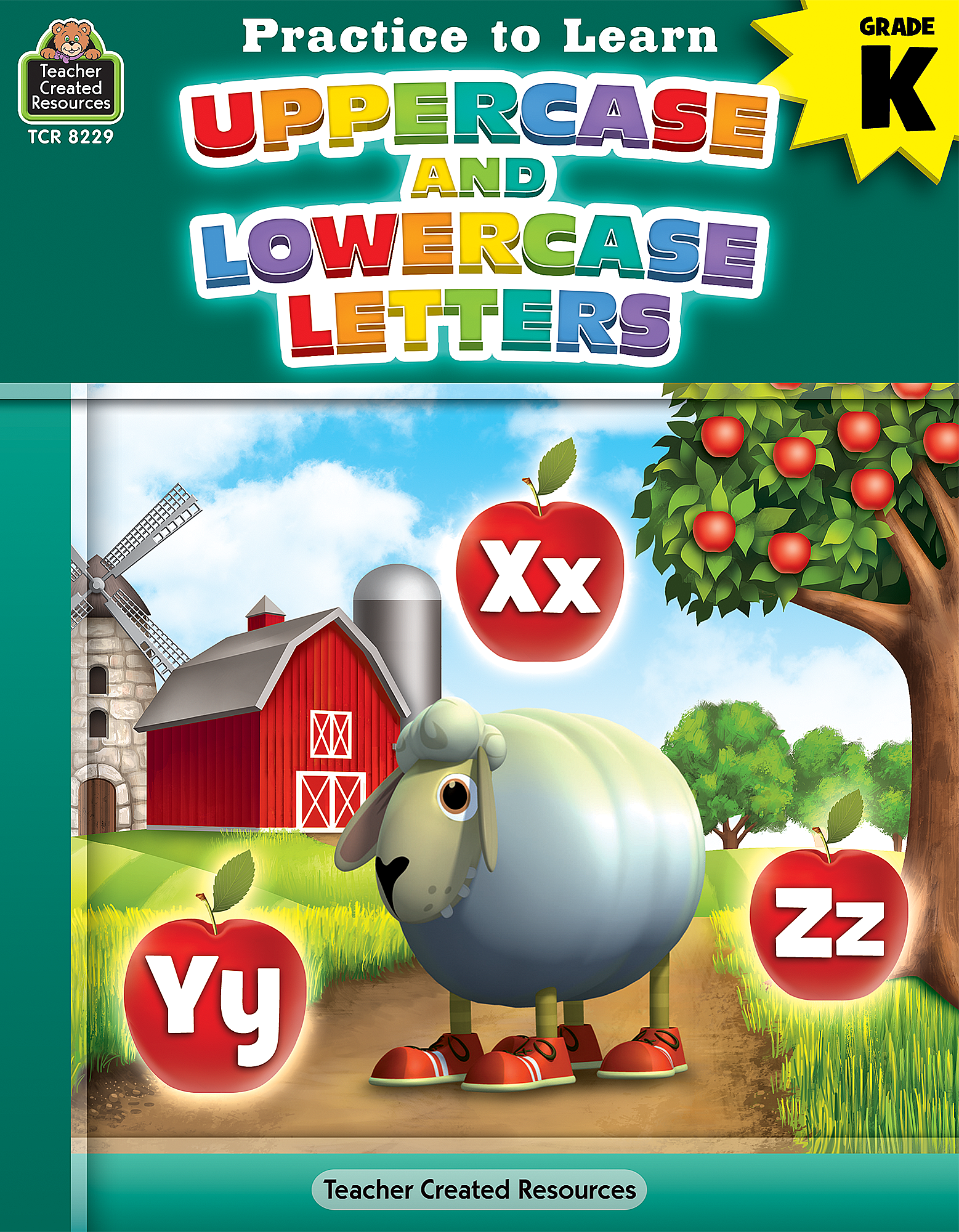 Practice to Learn: Uppercase and Lowercase Letters (Gr. K)