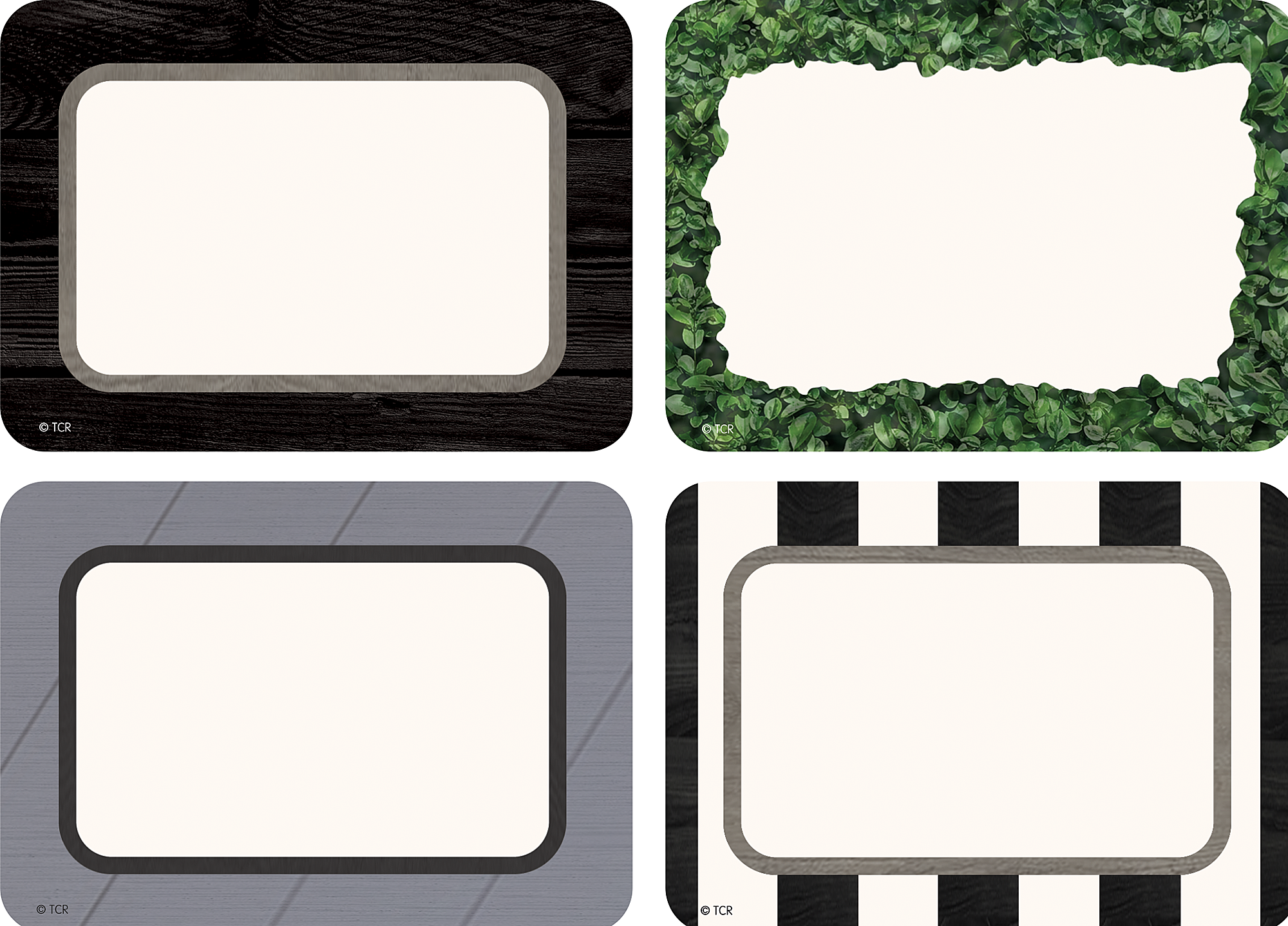 Modern Farmhouse Name Tags/Labels - Multi-Pack