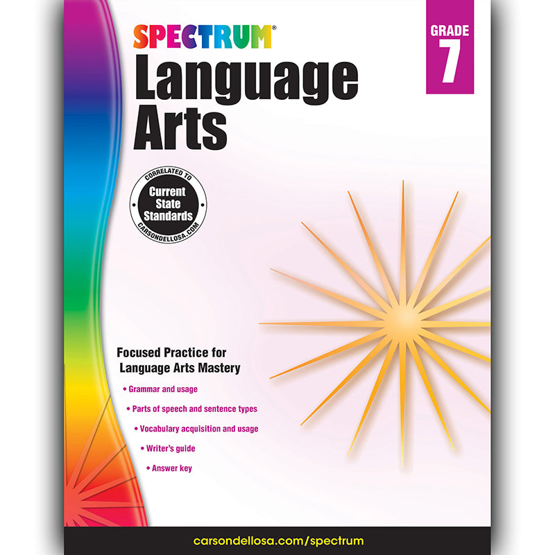 Spectrum® Language Arts, Grade 7