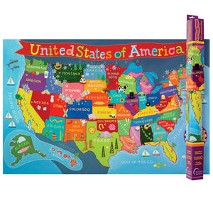 Kid's Map, United States