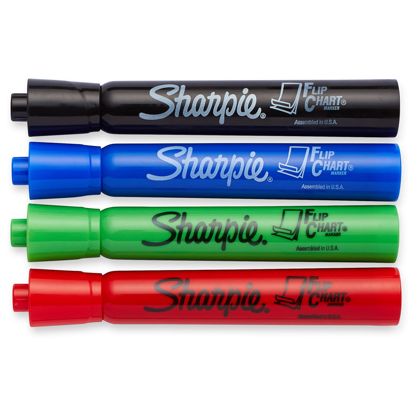 Sharpie® Flip Chart Markers, 4 pack