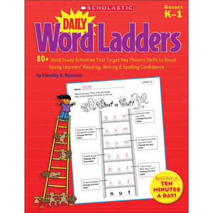 Daily Word Ladders, Grades K-1