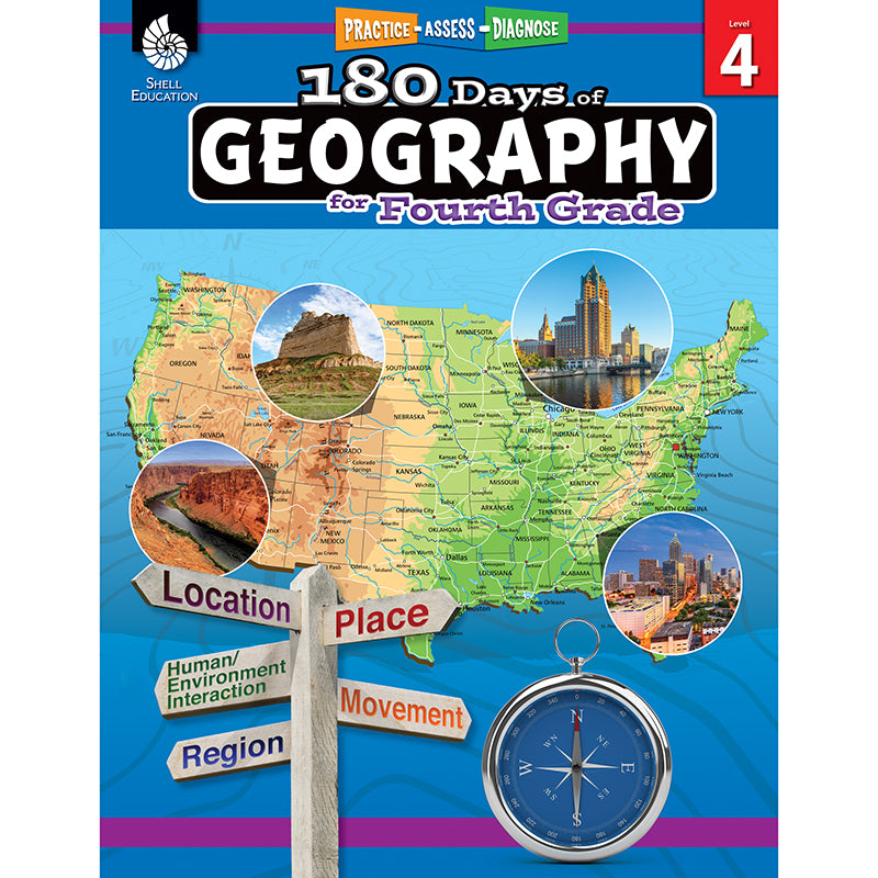 180 Days of Geography, Grade 4