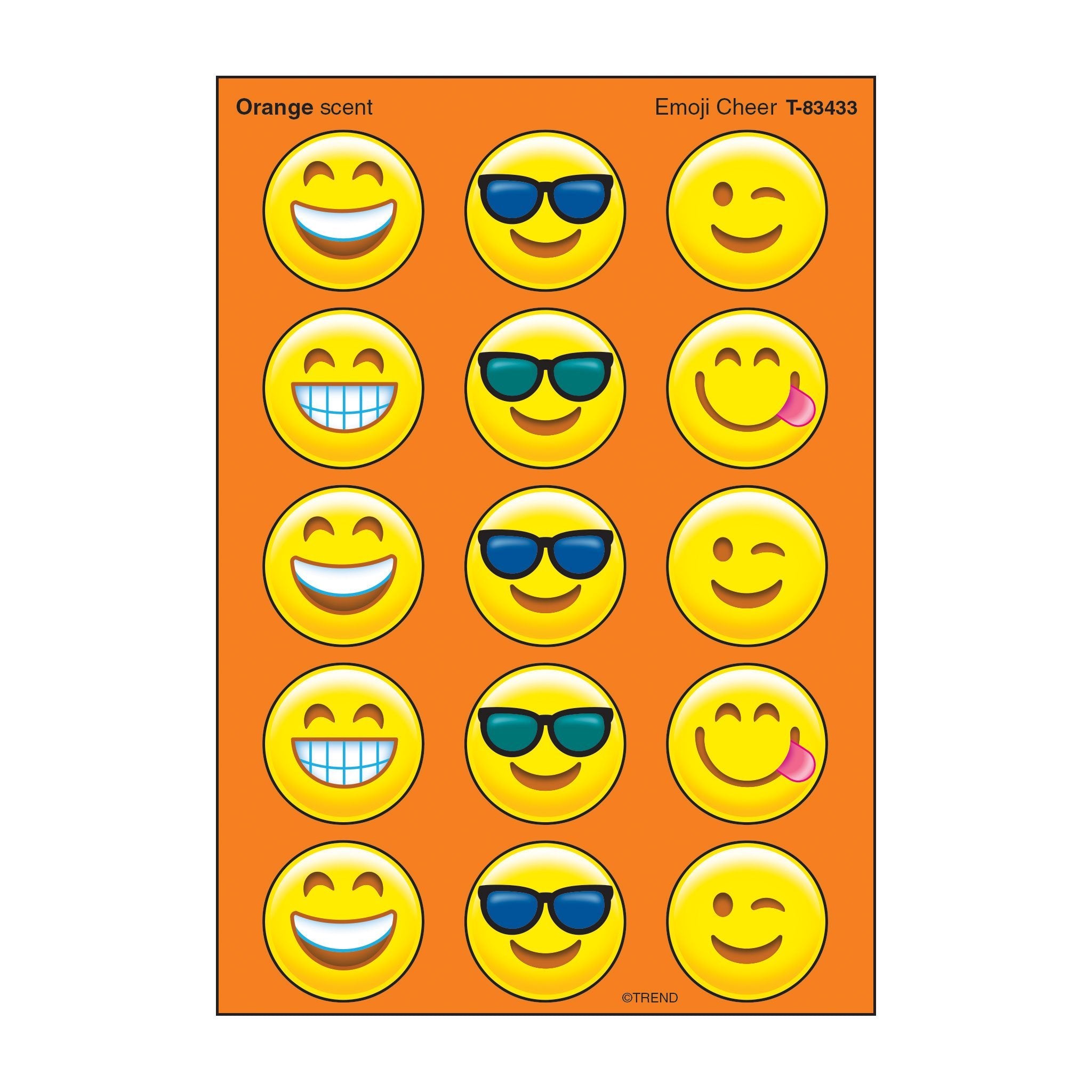 Emoji Chee/Orange Stinky Stickers®