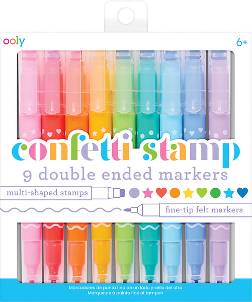Confetti Stamp Double-Ended Mar